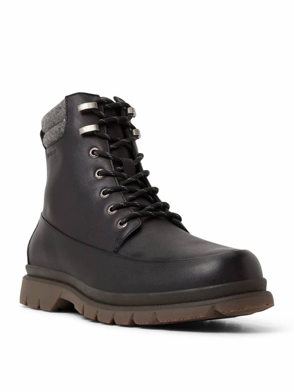 Sperry Men's Fenway Black Leather Lace-Up Boot - Sz. US 8.5